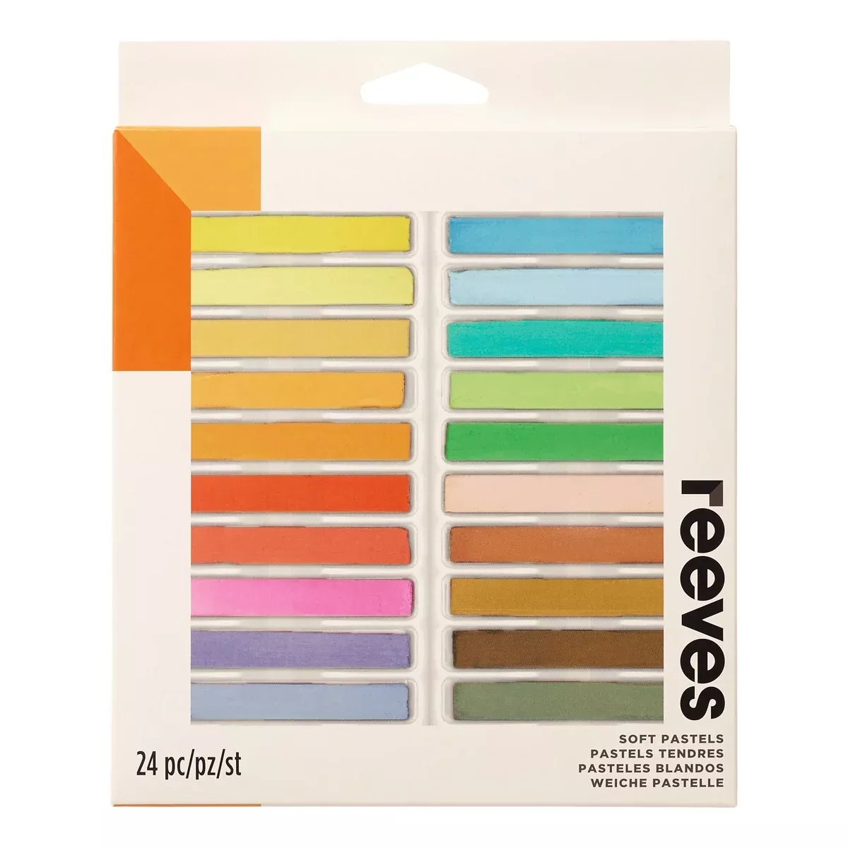 reeves soft pastels set 24