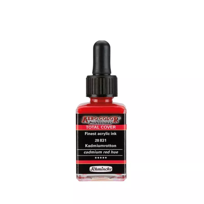 schmincke aerocolor acrylic paint cadmium red hue
