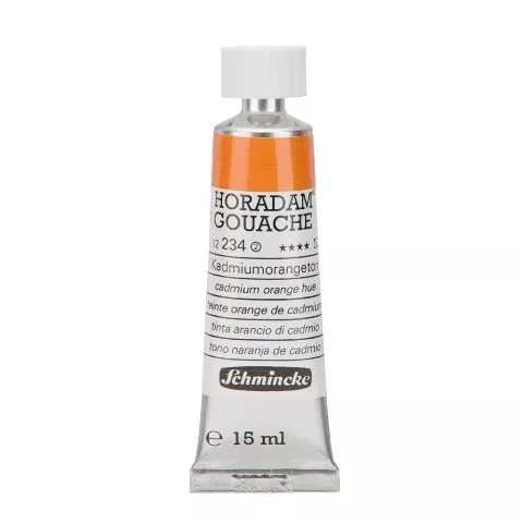 schmincke horadam gouache paint cadmium orange hue