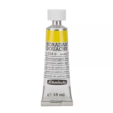 schmincke horadam gouache paint cadmium yellow light