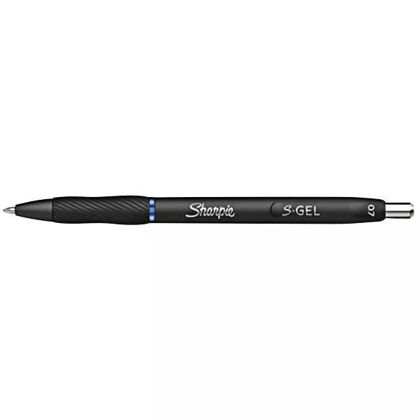 sharpie gel pen blue