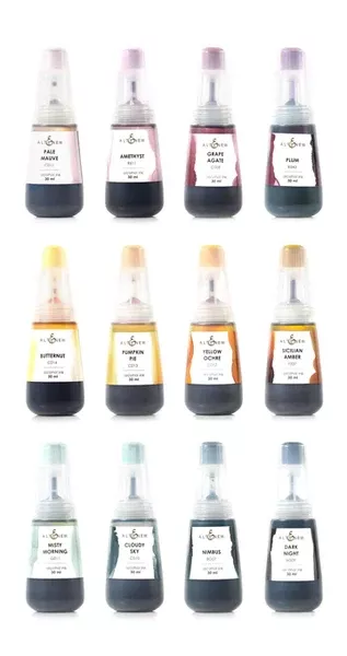 Space Garden 12 Artist Alcohol re-Inker Set I Bundle