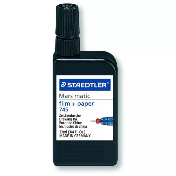 staedtler mars matic paper & film ink black