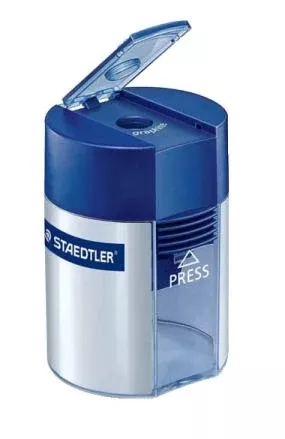 staedtler sharpener tub round single hol