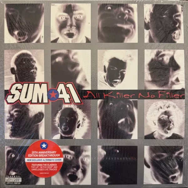 Sum 41 - All Killer No Filler (LP, Album, RE, Sil)