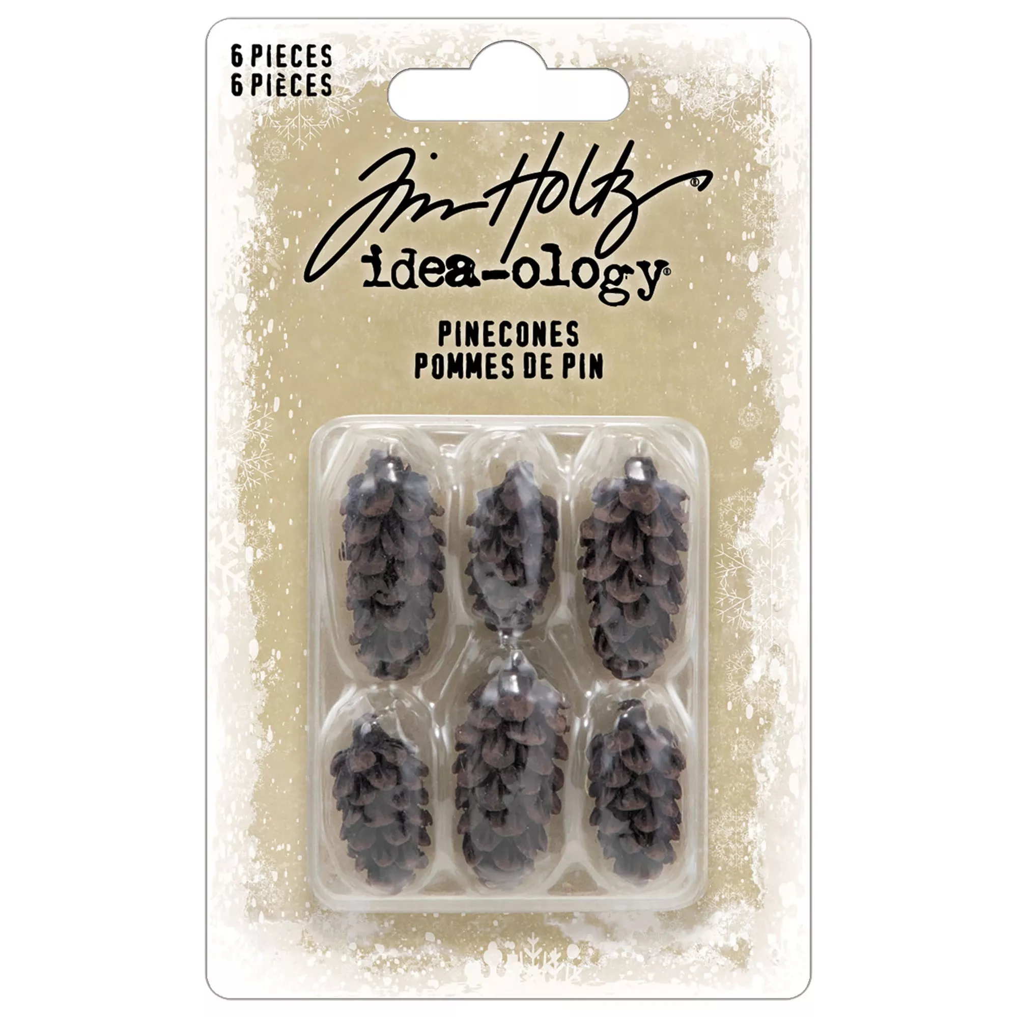 Tim Holtz Idea-Ology Pinecones-Holiday 2023