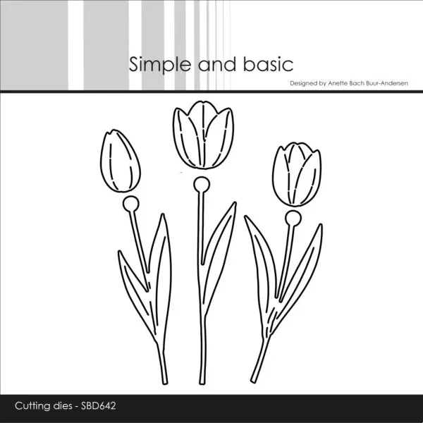Tulips - Dies - Simple and Basic