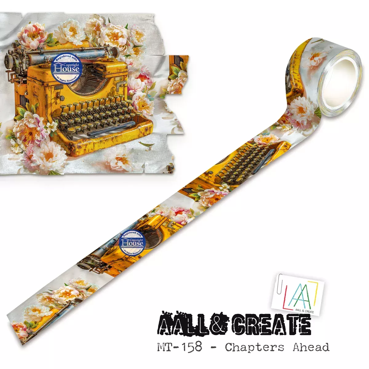 View AALL and Create - Layer-It-Up Washi Tape 25mm x 10m - Chapters Ahead