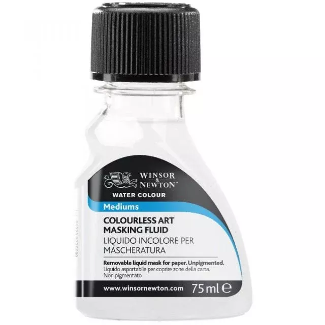 winsor & newton watercolour medium colourless art masking fluid