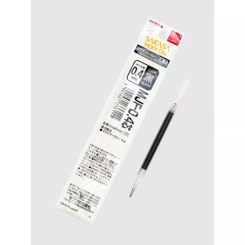 Zebra Sarasa Mark ON Pen Refill | Black