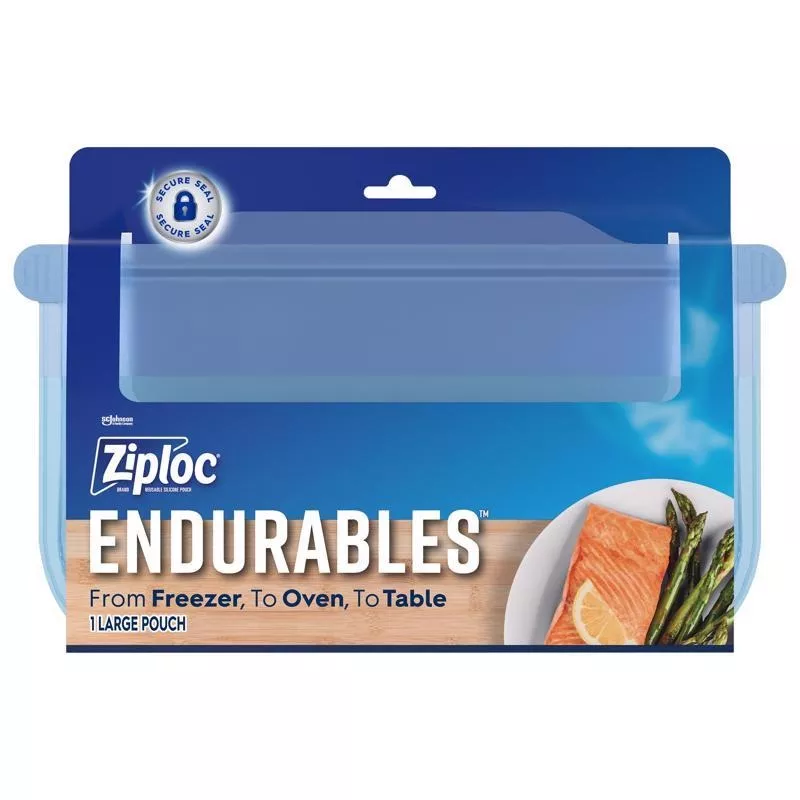 Ziploc Endurables 64 oz Blue Food Storage Container